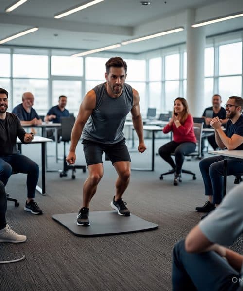 Corporate gym training