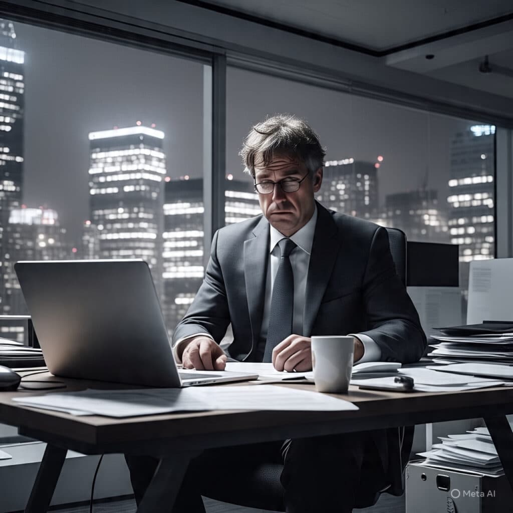 High stress and burnout from demanding work schedules