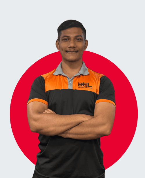 Male yoga fitness instructor leading clients through dynamic vinyasa flow workout