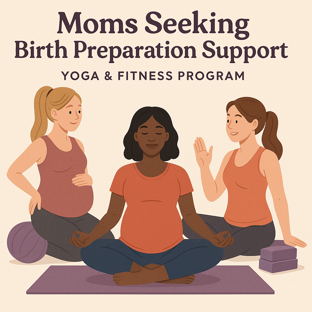 Small-group prenatal yoga class at Fit Mechanism Hyderabad studio