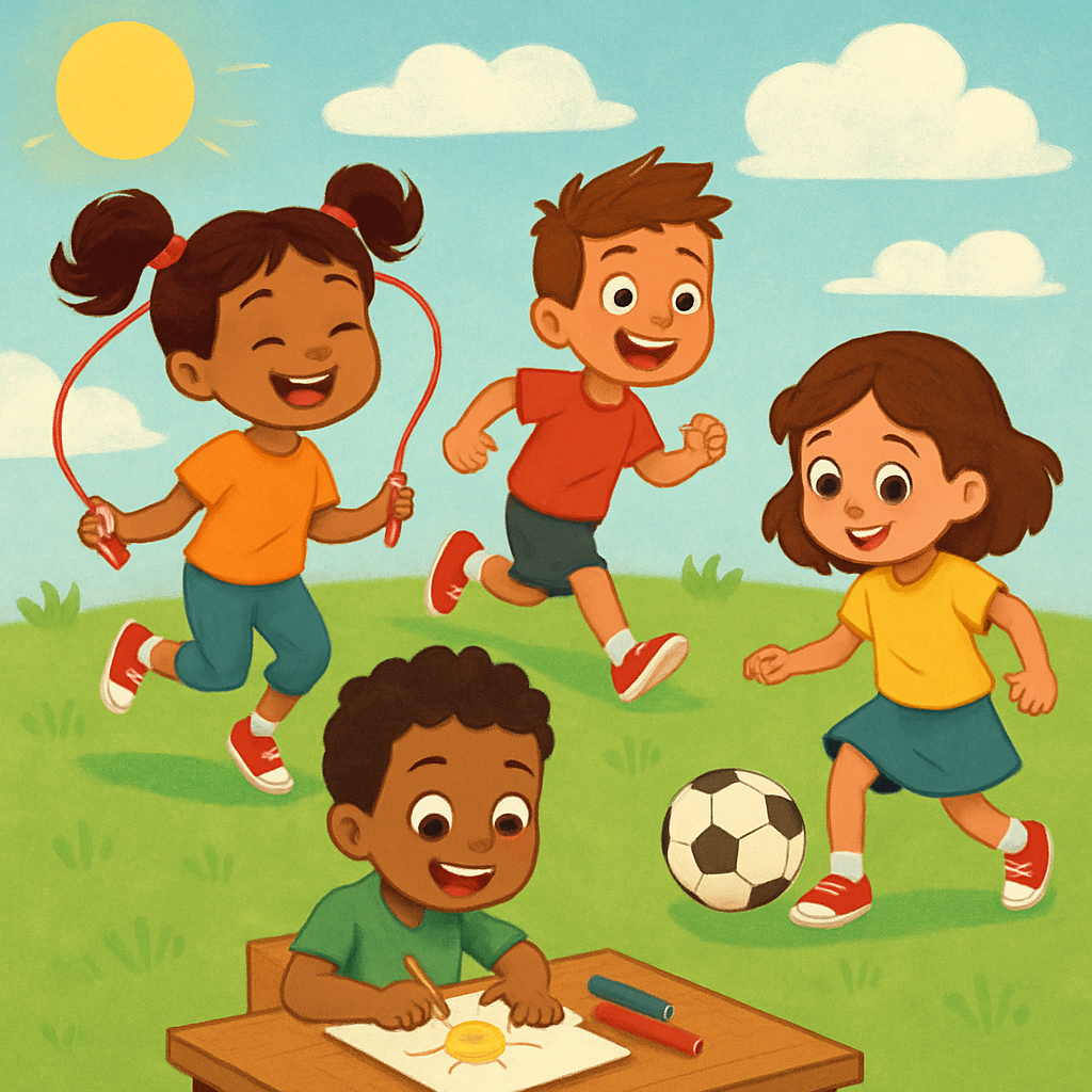 AI-powered kids fitness coaching session with real-time corrections in Ameerpet studio