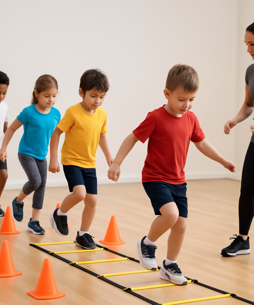 Teen yoga and bodyweight training led by personal trainer in Miyapur