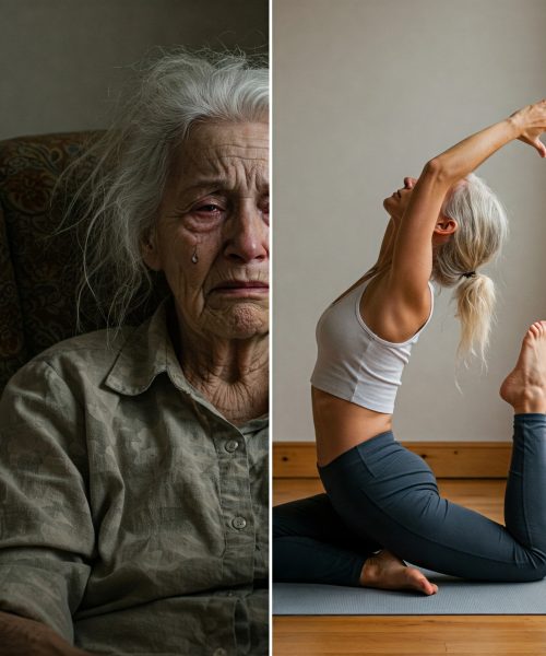 senior citizen yoga asana